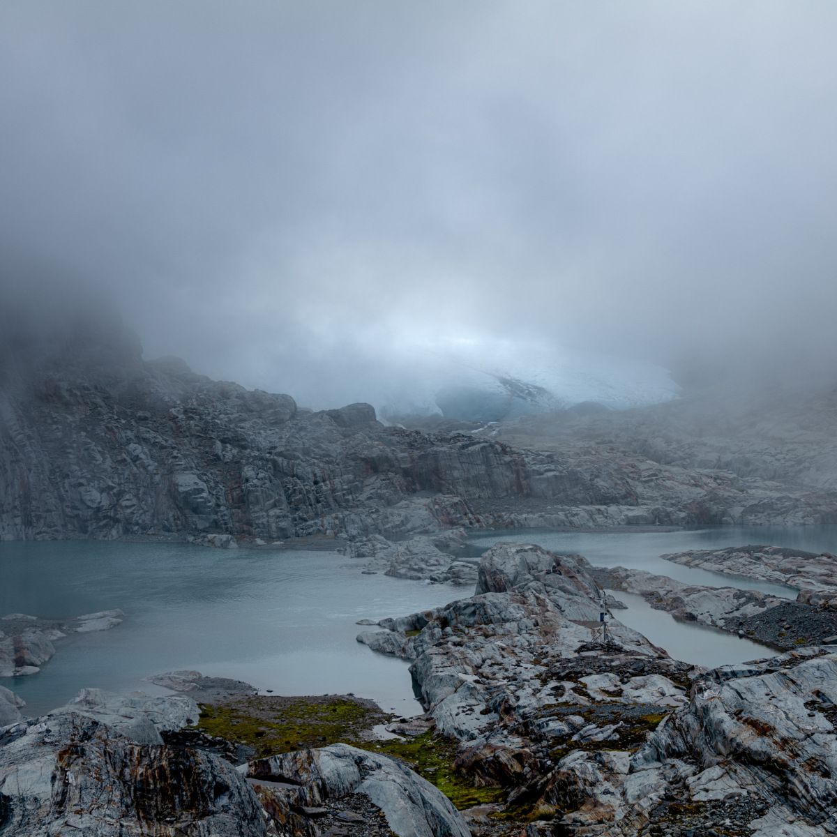 Brewster's Glacier. Mount Aspiring National Park, New Zealand, 2024.