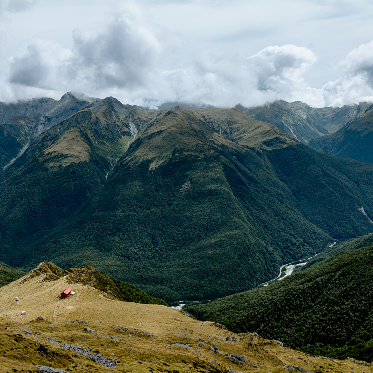 Brewster's Hut. Mount Aspiring National Park, New Zealand, 2024.